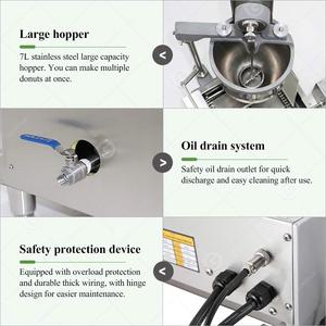 Máquina Eléctrica Profesional para Hacer Mini Donas de 120mm, Freidora de Donas Grandes - Product Image 5