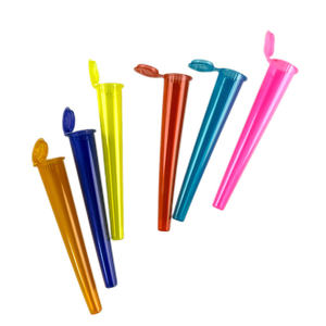 Özelleştirilebilir 19x109mm koni PP plastik tüpler ile çocukların açamayacağı Pop üst kapak sıkmak açık - Product Image 5