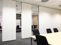 Cloison acoustique mobile pour salle de banquet, cloison amovible acoustique, cloison mobile acoustique, utilisée pour les bureaux