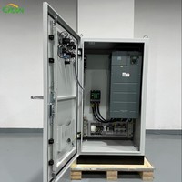 Armoire de commande VFD 55 kW pour équipement électrique industriel avec contrôle de pression constante PID pour station de pompage de traitement de l'eau