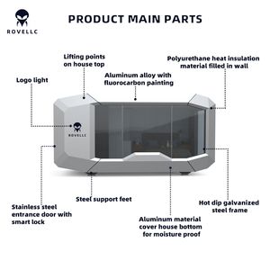 베스트 셀러 40ft 태양열 구동 모던 오피스 모듈-홈 오피스 & 호텔 보증을 위한 친환경 디자인 - Product Image 3