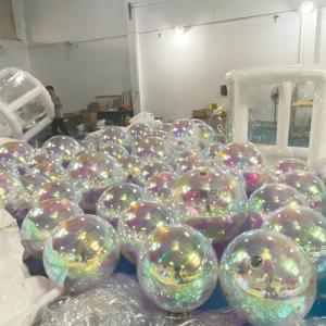 Большой надувной зеркальный шар из ПВХ