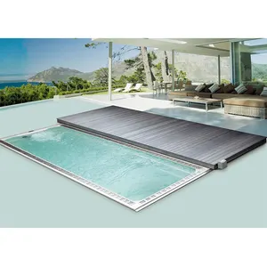 8m prefabricated swimming pool fiberglass rectangular backyard pool outdoor swimming pools for sale
