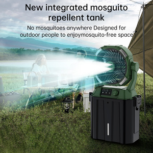 Ventilador de Aire Acondicionado Portátil con Enfriamiento por Evaporación, 6L, <span class=keywords><strong>3</strong></span> Velocidades, con Nebulizador de Agua para Uso <span class=keywords><strong>en</strong></span> Exteriores - Product Image 4