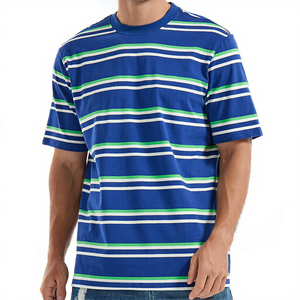 Camiseta de Manga Corta para Hombre A3921, Estilo Juvenil Universitario 2025, Alta Calidad, 100% Algodón Orgánico, 180g, Estampada, Ecológica - Product Image 2