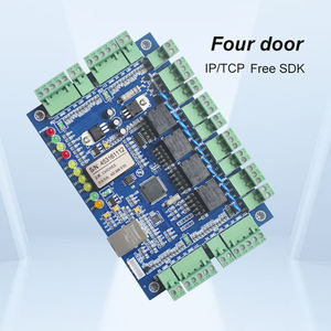 Panneau de contrôle d'accès WiFi IP/TCP 4 portes avec logo personnalisé et SDK, contrôleur de porte réseau avec stockage cloud - Product Image 1