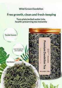 Raíz Entera de Diente de León Silvestre de Primera Calidad, Medicina Herbal China, Té de Diente de León Enlatado, Gran Cantidad 120g - Product Image 5