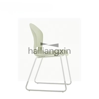 Chaise de réception moderne en plastique pour salle de conférence, formation, réunion, vente, avec un design durable et confortable