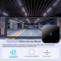 Caja de TV para coche 3 en 1 con adaptador USB CarPlay de estilo metálico y mecánico para iPhone Compatible con Multimedia AI 1 año de garantía