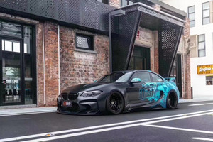 Kit carrosserie pour BMW M2 M235i, style IMP amélioré, pare-chocs avant et arrière, spoiler, capot, kit large pour M2 M235i - Product Image 4