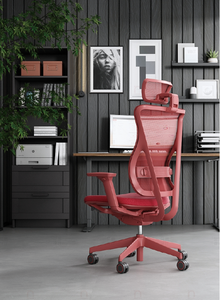 Silla de oficina giratoria ergonómica moderna y cómoda con asiento de malla ahuecado, silla de oficina ejecutiva para ordenador - Product Image 4