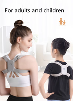 Ceinture orthopédique de soutien dorsal élastique réglable pour enfants