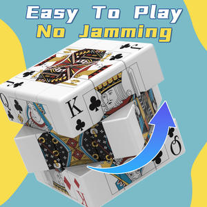 <span class=keywords><strong>Cubo</strong></span> Mágico <span class=keywords><strong>de</strong></span> Póker 3x3, <span class=keywords><strong>Cubo</strong></span> <span class=keywords><strong>de</strong></span> <span class=keywords><strong>Velocidad</strong></span>, Juguete <span class=keywords><strong>de</strong></span> Rompecabezas Creativo para Niños y Adultos - Product Image 3