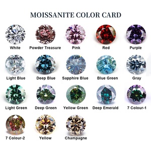 Venta al por mayor GRA Certificado Moissanite Forma de corte ovalado Diamante D EF GH <span class=keywords><strong>IJ</strong></span> Color 2x4mm 5x7mm Moissanite blanco - Product Image 3