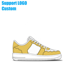 Vente en gros d'usine de baskets décontractées en cuir véritable antidérapant respirant rétro classique à la mode pour hommes et femmes - Product Image 1