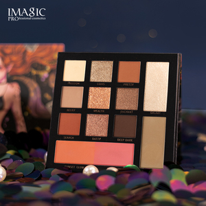 IMAGIC Palette Trucco Sirena Tutto in Uno All'Ingrosso, 9 Ombretti, <span class=keywords><strong>2</strong></span> Blush, Illuminante, Contouring, Alta Pigmentazione, Facile da Sfumare - Product Image 3