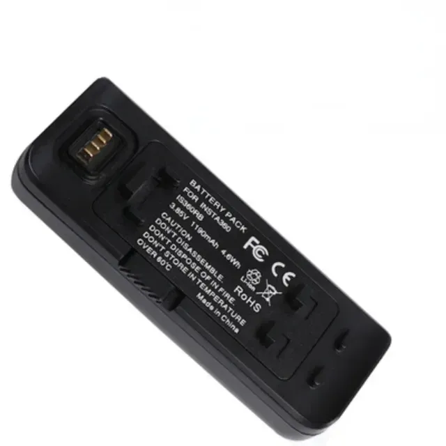 KAMPHO INSTA360 1190mAh RS R Lithium Battery Pack Replacement Backup Batteries for Insta 360 ONE RS R Sport Camera Accessories