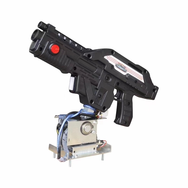 JSJM JSJM-CLTX0425 Video Game Arcade Machine Shooting Gun for ALIENS Coin Operated Games 110V/220V Black