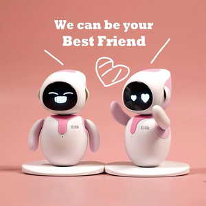 <span class=keywords><strong>Robot</strong></span> interactif <span class=keywords><strong>Eilik</strong></span> Emo rose, un compagnon intelligent et mignon, jouet compagnon pour animaux de compagnie, jouet d'accompagnement très prisé - Product Image 6