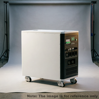 Armoire de commande de pompe à incendie 3000W 6kWh avec batterie lithium-ion et onduleur tout-en-un, conteneur de stockage d'énergie extérieur connecté au réseau