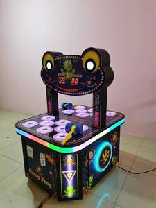 Simulador de entretenimiento <span class=keywords><strong>AMA</strong></span>, máquina de juego de Arcade que funciona con monedas, martillo de Rana Loca, español, japonés con plástico metálico - Product Image 6