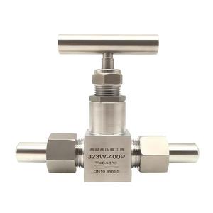 Aguja de sellado hermético de acero inoxidable SS316 de alta resistencia J23W-320P con rosca externa NPT de 1/2 pulgada para diferencial - Product Image 5