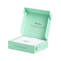 Boîtes rigides recyclables personnalisables avec logo en relief, emballage en carton ondulé de grande taille pour vêtements et chaussures pour bébés