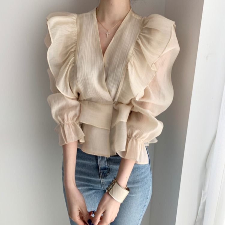 Venta al por mayor blusas de chifon japonesa-Compre online los mejores  blusas de chifon japonesa lotes de China blusas de chifon japonesa a  mayoristas | Alibaba.com