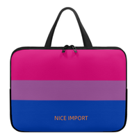 Sac pour ordinateur portable Bigender Rainbow, étui fin pour ordinateur portable avec fermeture éclair, sac portable pour tablette, grande capacité