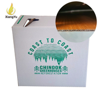 Cinta Autoadhesiva Personalizada sin Cera, a Prueba de Fugas, para Cajas de Pescado y Mariscos Congelados, para Logística de Exportación