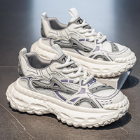 Vente directe d'usine, baskets personnalisées tendance et polyvalentes avec logo, chaussures d'extérieur confortables et légères pour hommes