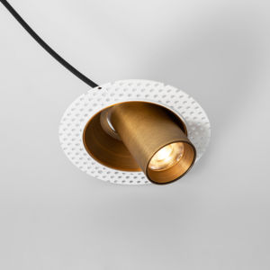 Nueva Luz de Techo Empotrada Decorativa, Iluminación Interior Elegante, Downlight LED Redonda Ajustable de 12W sin Marco para Interiores - Product Image 6