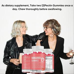 Integratore VitaHall Gummies Anti-Sbronza con <span class=keywords><strong>DHM</strong></span> per il Recupero Mattutino e il Supporto del Fegato, Detox Naturale, Vendita all'Ingrosso - Product Image 2