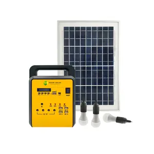 الهاتف تهمة الشمسية مولد dc عدة تعمل بالطاقة شمسية عالية لوح شمسي عالي الكفاءة نظام الإضاءة الشمسية نظام
