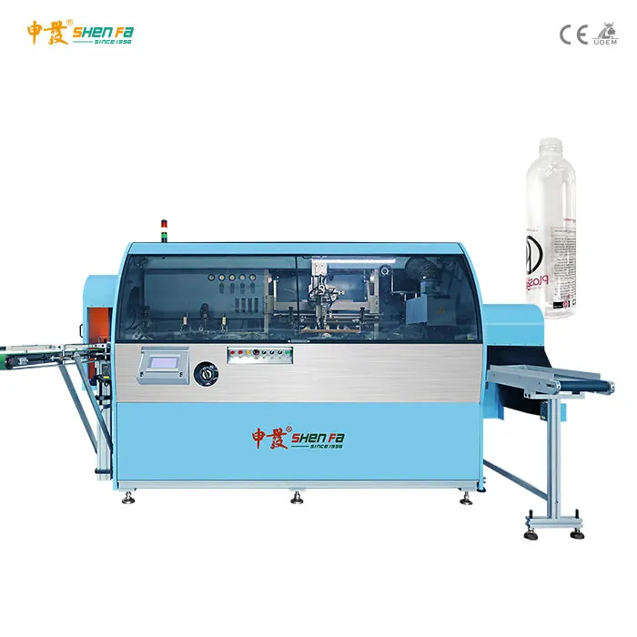 Печатная машина шелковой ширмы цилиндрической твердой поверхности пластиковая для косметических бутылок трубок