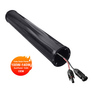 Tube Solar Panel Sunpower Solar Cylindrical Solar Panel 60w 80w 100w 150w 12v 36v Panel for <strong>Street</strong> <strong>Light</strong> - Product Image 1