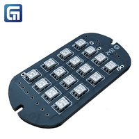 Carte de contrôle LED RGB 12V personnalisable, assemblage PCBA pour système d'éclairage intelligent IoT - FR-4 certifié