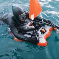 Plate-forme de plongée gonflable pour la pêche sous-marine, flotteur gonflable pour la plongée en apnée