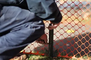 Best Price Safety Netting Safety Barrier Fence Construction 100% PE Plastic Safety Mesh Fence