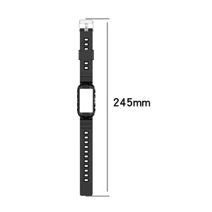 Fournisseur vérifié YTF, bracelet en silicone intégral Armor pour <span class=keywords><strong>Fitbit</strong></span> <span class=keywords><strong>Charge</strong></span> 5/<span class=keywords><strong>Charge</strong></span> 6 (largeur de bande 23 mm), taille universelle - Product Image 5