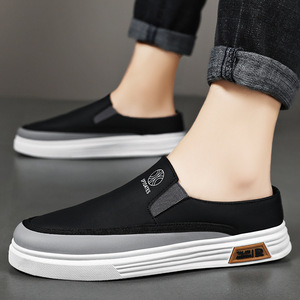New Mens Mùa Hè Sneakers Màu Khối Thiết Kế Mềm Duy Nhất Giản Dị Chạy Trọng Lượng Nhẹ Giày - Product Image 3