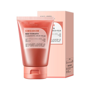 Masque nettoyant en boue de tomate rouge Ruofu 120ml, masque visage nettoyant en profondeur pour peaux grasses - Product Image 2