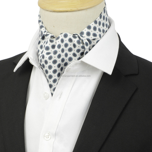Cravates en soie 100% Paisley Floral pour hommes Premium Silk <span class=keywords><strong>Ascot</strong></span> Classic Bowtie Collection pour les mariages - Product Image 1