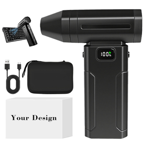 0728 Hot Sale 6-speed Wind Adjustment Air <b>Duster</b> Blower Led Digital Display Cordless Fan 247.6g Lightweight Jet - Product Image 1