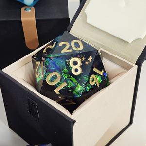 Jeu de <span class=keywords><strong>dés</strong></span> MINI PLANET personnalisé en résine D20 pour RPG Liquid Core Dice D20 vente en gros personnalisé Big Dragon Eye Liquid Core <span class=keywords><strong>20</strong></span> Face Dice DND - Product Image 4