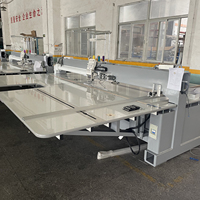 Machine à broder plate industrielle Yonthin à grande surface, 12 aiguilles, tête unique, informatisée pour Abaya, Sari et vêtements