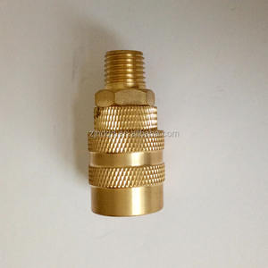 NPT-acoplador de latón rápido, compresor de aire, conector rápido, tipo USA - Product Image 1
