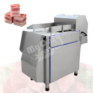 MYONLY Industrial Small Frozen Meat Block Hühner schenkel würfels ch neider Frische Schweine rippe Rindfleisch Fleisch würfel Schneide maschine