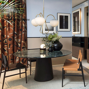 Ý nhà hàng ăn uống ghế gỗ yên da giải trí khách sạn ăn uống ghế tùy chỉnh thiết kế Nhật Bản Bắc Âu rắn Ghế nhà bếp - Product Image 3