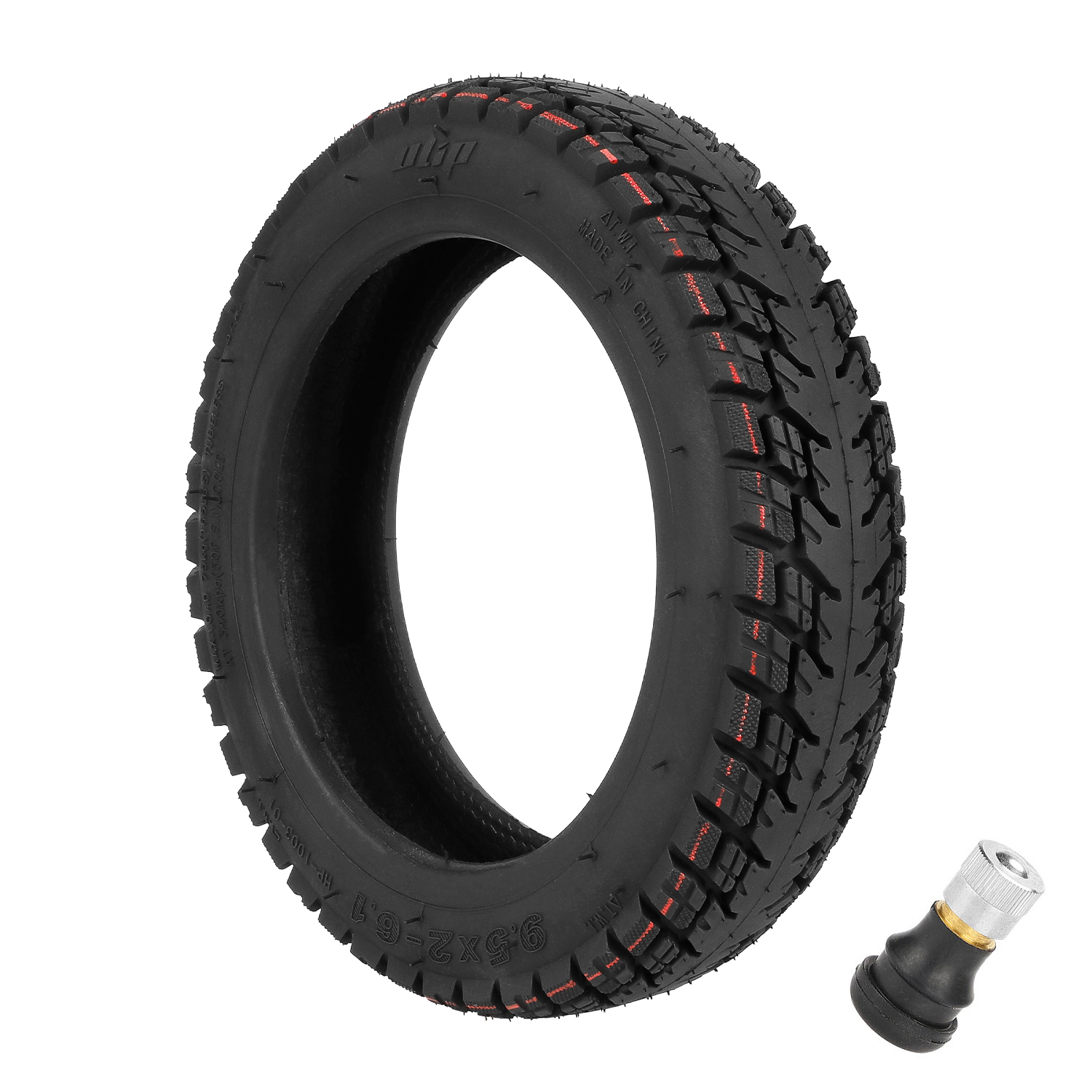 9.5*2-6.1 Ulip Tubeless Tire with Valve 76.50
